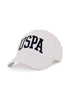 USPA MEN'S WHITE CAP