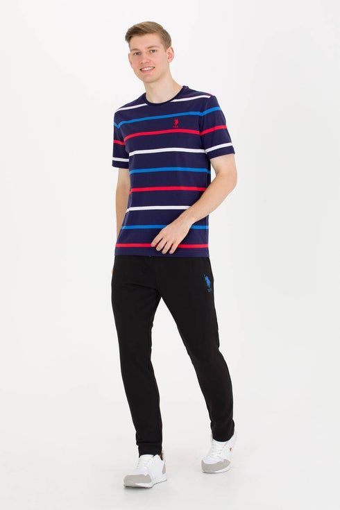 USPA Men's Black Sweatpants