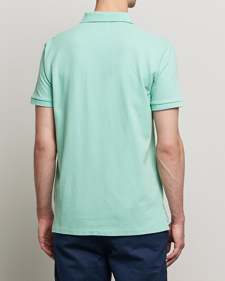 RALPH LAUREN SMALL PONY MESH POLO CUSTOM SLIM FIT