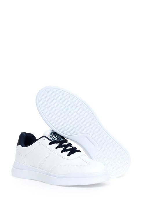 USPA MEN'S WHITE SNEAKERS