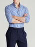 RALPH LAUREN GINGHAM CHECK BLUE