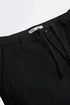 ZARA COTTON CHINO SLIM FIT - BLACK