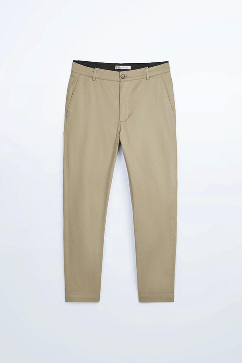 ZARA COTTON CHINO SLIM FIT