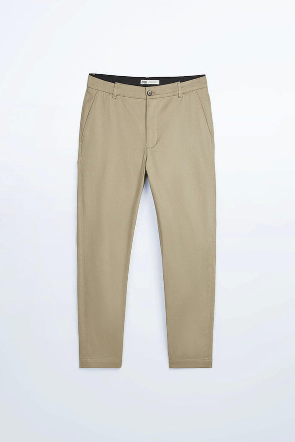 ZARA COTTON CHINO SLIM FIT