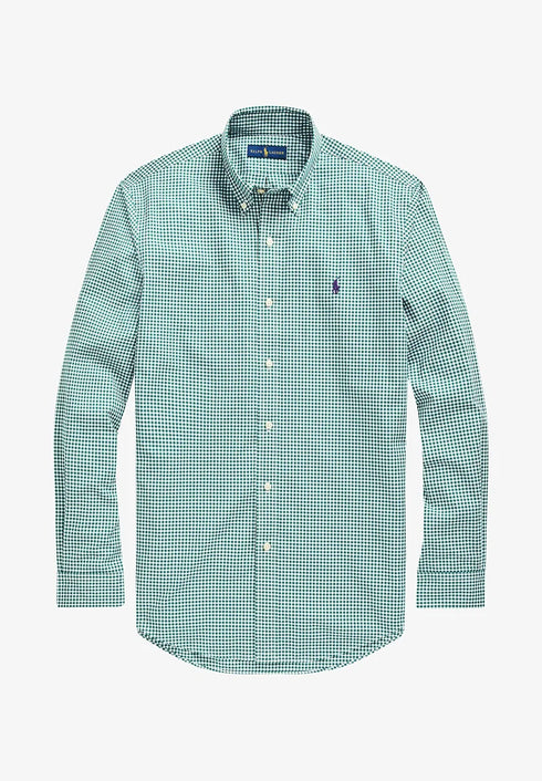 RALPH LAUREN GINGHAM CHECK GREEN
