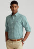 RALPH LAUREN GINGHAM CHECK GREEN
