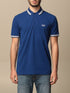 HUGO BOSS REGULAR FIT ORGANIC COTTON POLO SHIRT WITH CONTRAST LOGO DETAILS