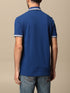 HUGO BOSS REGULAR FIT ORGANIC COTTON POLO SHIRT WITH CONTRAST LOGO DETAILS