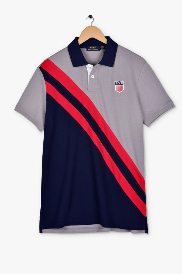 RALPH LAUREN GREY SESH POLO CLASSIC FIT