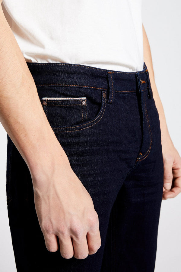 SPRINGFEILD SLIM FIT DARK BLUE DENIM