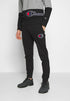 CHAMPION MEN'S REVERSE WEAVE BIG C CHNILLE JOGGER - BLACK
