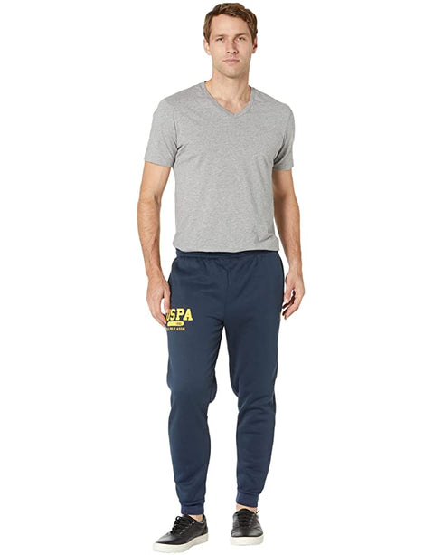 USPA PRINTED LOGO JOGGER TROUSER NAVY BLUE