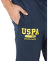 USPA PRINTED LOGO JOGGER TROUSER NAVY BLUE