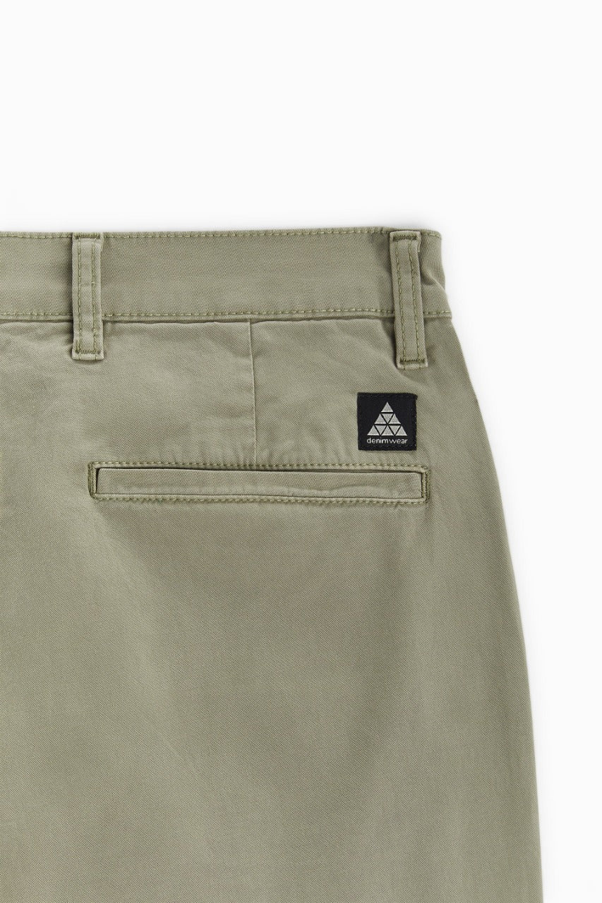 ZARA MAN SKINNY CHINOS KHAKI