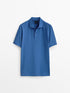 MASSIMO DUTTI POLO BLUE