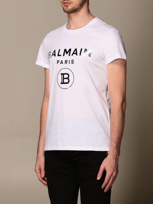 BALMAIN LOGO T-SHIRT WHITE