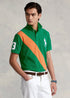 RALPH LAUREN BIG PONY MESH GREEN POLO SHIRT CLASSIC FIT