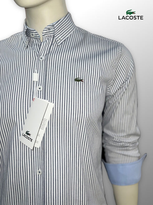 LACOSTE STRIPE WHITE