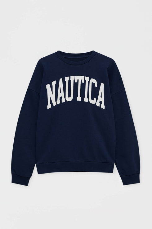NAUTICA SWEATSHIRT IN NAVY PULL&BEAR