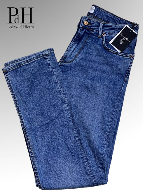 PEDRO DEL HIERRO MID BLUE SLIM FIT DENIM