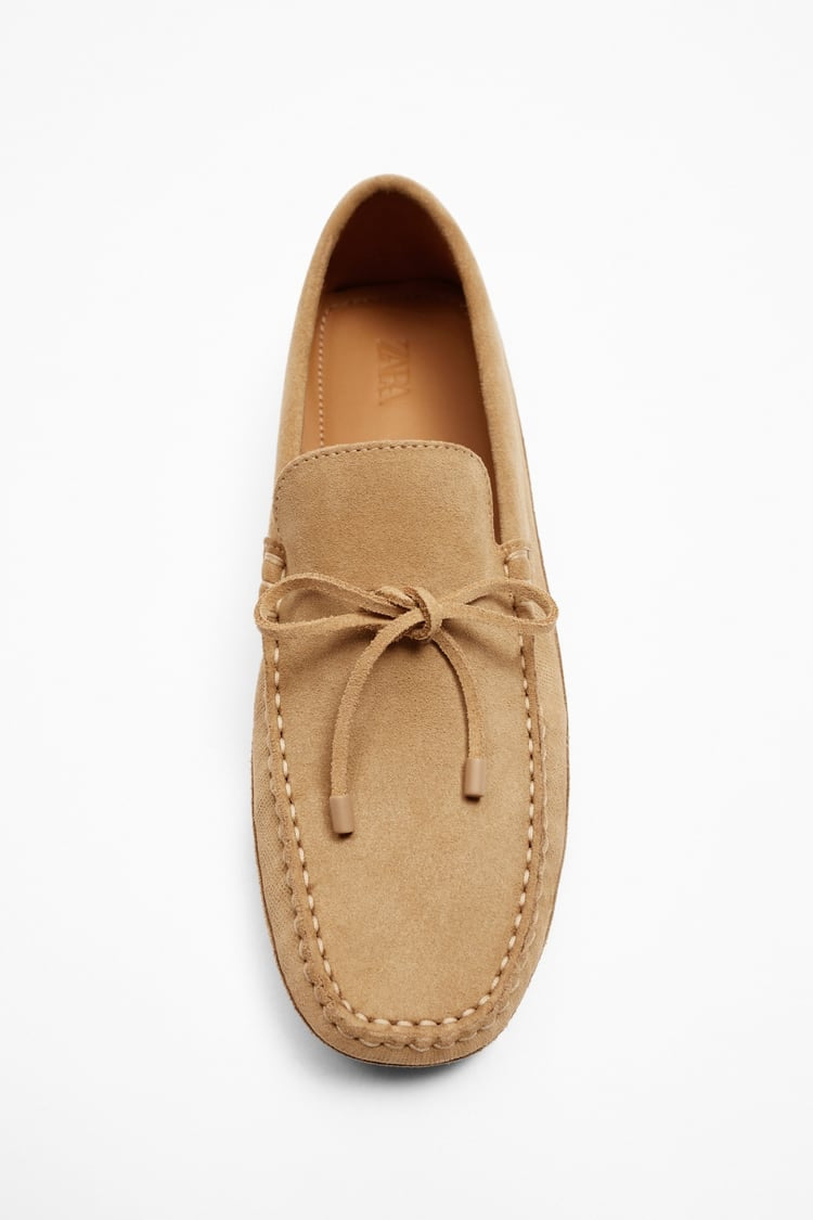 ZARA LEATHER DRIVING LOAFERS – ROBES N ROBE display picture 2