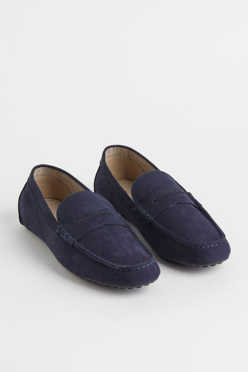 H&M IMITATION SUEDE DRIVING SHOES