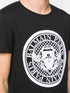 BALMAIN BLACK COIN LOGO T-SHIRT