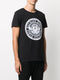 BALMAIN BLACK COIN LOGO T-SHIRT