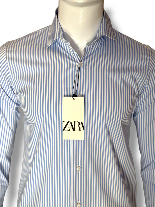 Zara Stripe Shirt Slim Fit