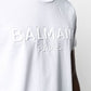 BALMAIN LOGO EMBOSSED T-SHIRT