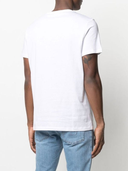 BALMAIN LOGO EMBOSSED T-SHIRT