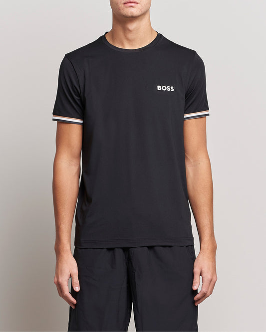 BOSS Performance MB Crew Neck T-Shirt Black