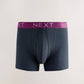 NEXT 4 pack A-Front Cotton Rich Boxers