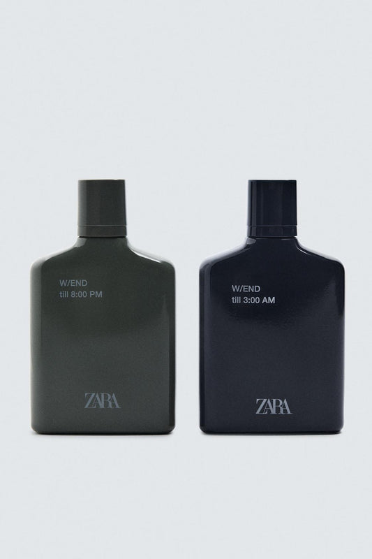 ZARA W/END TILL 8.00 PM W/END TILL 3:00 AM 100 ML+100 ML