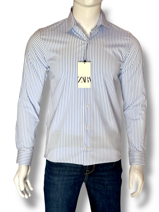 Zara Stripe Shirt Slim Fit