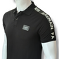 Balmain Leather Patch Logo Polo