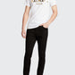 BALMAIN WHITE METALLIC LOGO T-SHIRT