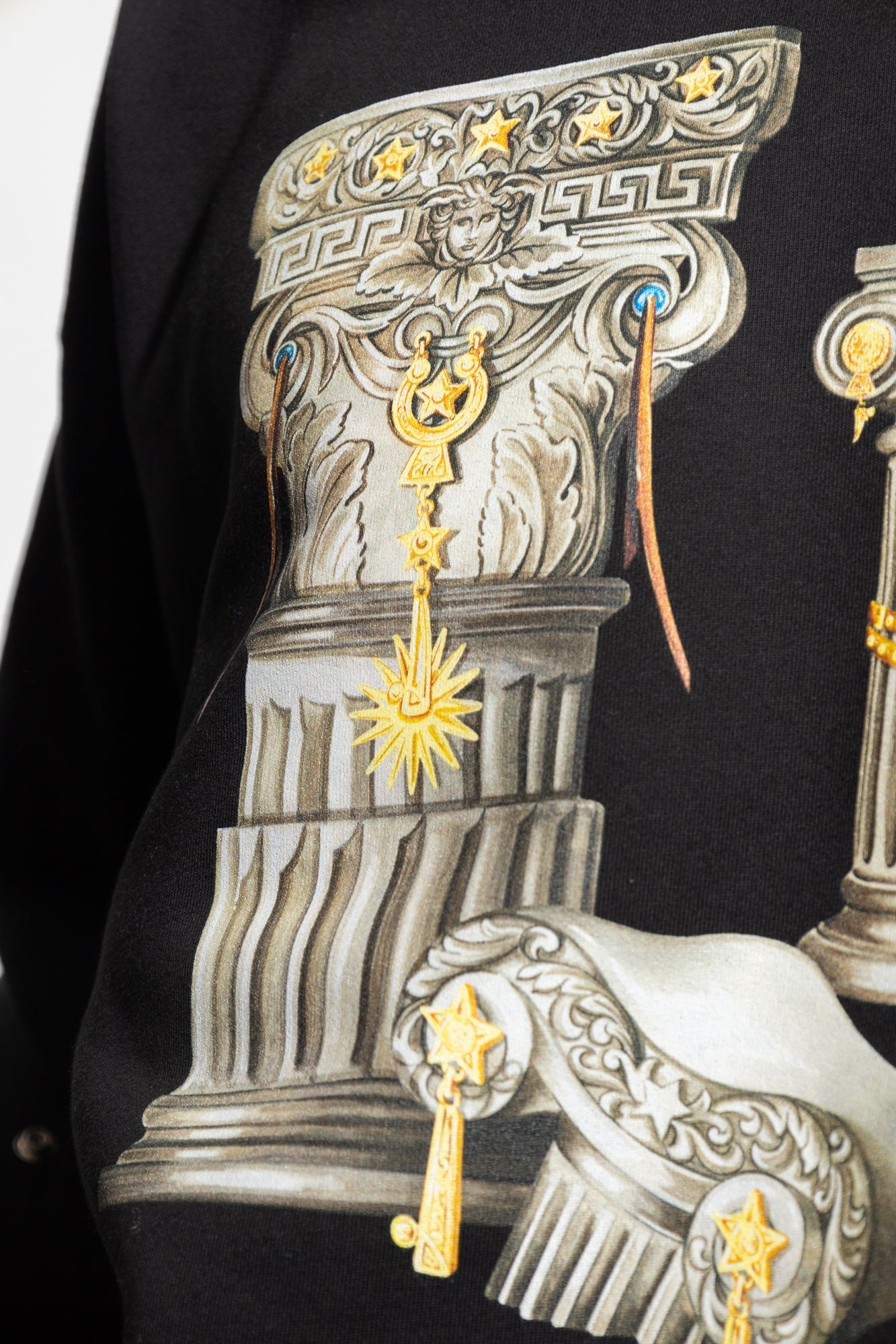 VERSACE 
COLUMNS-PRINT COTTON SWEATSHIRT