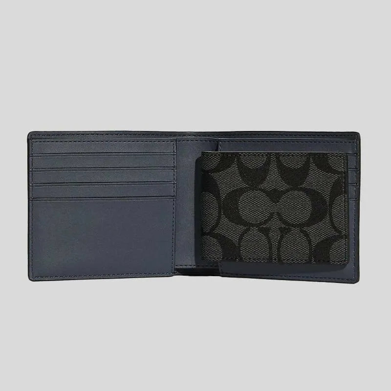 COACH 3 In 1 Wallet In Signature Flying Saucer