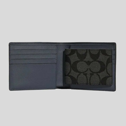 COACH 3 In 1 Wallet In Signature Flying Saucer