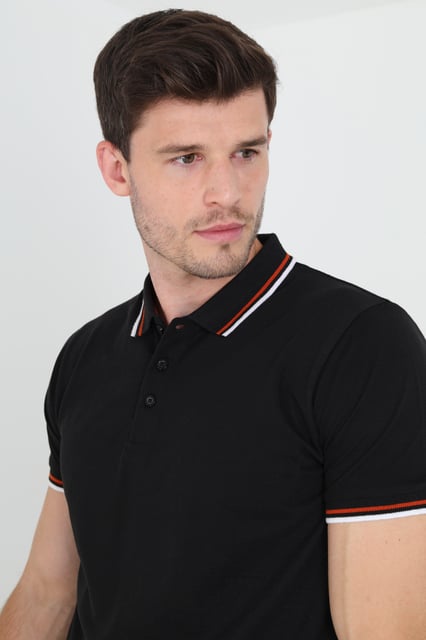 BAVE SOUL LONDON COLAR STRIPE POLO
