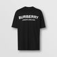 BURBERRY LOGO PRINT COTTON T-SHIRT
