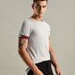 Tommy Hilfiger Slim-Fit Plain Men's T-Shirt Grey
