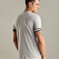 Tommy Hilfiger Slim-Fit Plain Men's T-Shirt Grey