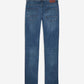 Jean Pascale Washed Effect Blue Jeans