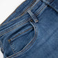 Jean Pascale Washed Effect Blue Jeans