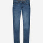Jean Pascale Washed Effect Blue Jeans