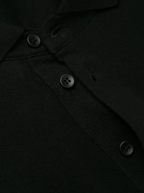 Dolce & Gabbana Pique Polo black
