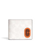 COACH 3 IN 1 WALLET IN COLORBLOCK SIGNATURE CANVAS WITH COACH PATCH