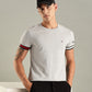 Tommy Hilfiger Slim-Fit Plain Men's T-Shirt Grey